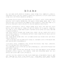 자기소개서샘플 (13) 자기소개서샘플 (13)